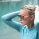 Sports Sunglasses Tripoint Reschen - Matt Black Smoke /w Blue Multi Cat.3