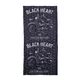 Multifunctional Neck Warmer W-TEC Black Heart Scarfest - Wings Skull - Motorcycle