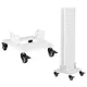 Stand w/ Wheels for Red LED Light Therapy Panel inSPORTline Brister - White - White