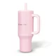Insulated Travel Mug inSPORTline Cocoanna 1,200 ml - Yellow-Green - Pink