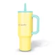 Insulated Travel Mug inSPORTline Cocoanna 1,200 ml - Yellow-Green - Yellow-Green