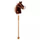 Hobby Horse w/ Wheels inSPORTline Arklino - Dark Brown
