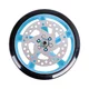 Replacement Wheel w/ Brake Rotor for inSPORTline Discola Scooter 200 x 30 mm - Yellow - Blue