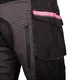 Women’s Motorcycle Pants W-TEC Barbata - černo-šedo-růžová