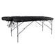 Massage Table inSPORTline Tamati 2-Piece Aluminium - Brown - Black