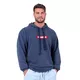 Men’s Hooded Sweatshirt Nebbia Red Label 149 - világoskék - Dark Blue