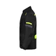 Adjustable Children’s Motorcycle Jacket W-TEC Pinapoco - Black-Fluo