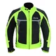 Men’s Motorcycle Jacket BOS Libera - Black - Neon