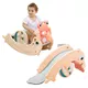 3-in-1 Children’s Slide & Swing Set inSPORTline Frofino - Mint - Orange