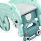3-in-1 Children’s Slide & Swing Set inSPORTline Frofino - Mint