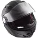 Flip-Up Motorcycle Helmet LS2 FF313 Vortex - Solid Carbon