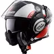 Flip-Up Motorcycle Helmet LS2 FF399 Valiant Lumen / H-V Yellow - Prox Matt H-V Yellow Black