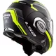 Flip-Up Motorcycle Helmet LS2 FF399 Valiant Lumen / H-V Yellow - Prox Matt H-V Yellow Black