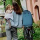 Rear-Mounted Child Bike Seat w/ Adaptor & Seatpost Holder Urban Iki - Sakura Pink/Sakura Pink