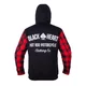 Motorcycle Hoodie W-TEC Black Heart Ramforge - Red-Black