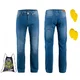 Men’s Moto Jeans W-TEC Davosh - Blue - Blue