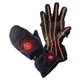 2-in-1 Heated Gloves W-TEC HEATflip 2 x 2,000 mAh - Black