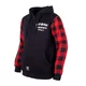 Motorcycle Hoodie W-TEC Black Heart Ramforge - Red-Black
