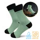 Waterproof Bamboo Socks inSPORTline Pantana AG+ Antibacterial - Green