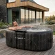 Inflatable Hot Tub inSPORTline Voytano 150 x 80 x 65 cm - Blue