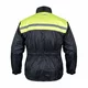Motorcycle Rain Jacket W-TEC Nowet - Black-Fluo