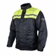 Motorcycle Rain Jacket W-TEC Nowet - Black-Fluo