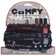 Universal Multi-Functional Neck Warmer Oxford Comfy 3-Pack - Grafitti Mono - Grafitti Mono