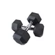 Hex Dumbbell inSPORTline Hexsteel 15 kg