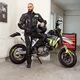Motorcycle Pants W-TEC Aircross - Black-Grey