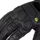 Leather Motorcycle Gloves W-TEC Cherton - Black