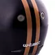 Motorcycle Helmet W-TEC Fiber Glass Black