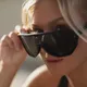 Sports Sunglasses Tripoint Reschen - Matt Black Smoke /w Blue Multi Cat.3