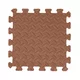 Puzzle mat inSPORTline Famkin (12 tiles, 18 edges) - mocha mousse
