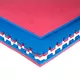 Tatami Puzzle Mat inSPORTline Malmeida 100 x 100 x 4 cm - červeno-modrá, stéblový vzor