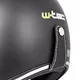 Motorcycle Helmet W-TEC YM-629 - Glossy Black with Brown Padding