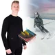 Men’s Heated T-Shirt W-TEC Insulong w/ 10,000 mAh Power Bank - Black