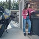 Women’s Moto Jeans W-TEC Panimali - Blue