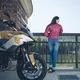 Women’s Moto Jeans W-TEC Panimali - Blue