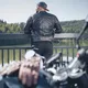 Men’s Leather Motorcycle Jacket W-TEC Sheawen Vintage - Black