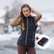 Women’s Heated Vest inSPORTline WARMher w/ 10,000 mAh Power Bank - Black