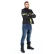 Leather Motorcycle Jacket W-TEC Montegi - Matte Black