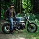 Leather Motorcycle Jacket W-TEC Black Heart Perfectis - Black