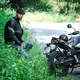 Leather Motorcycle Jacket W-TEC Montegi - Matte Black
