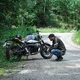 Leather Motorcycle Jacket W-TEC Montegi - Matte Black