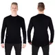 Men’s Heated T-Shirt W-TEC Insulong w/ 10,000 mAh Power Bank - Black