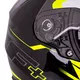 Motorcycle Helmet W-TEC FS-816 Black-Fluo Yellow