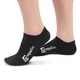 Ankle Bamboo Socks inSPORTline Silvatic Ankle AG+ Antibacterial – 3 Pairs - Black - Black