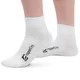 Mid-Length Bamboo Socks inSPORTline Silvatic Mid AG+ Antibacterial – 3 Pairs - White - White