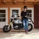 Motorcycle Shoes W-TEC Kostow - Black