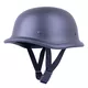 Retro Open Face Motorcycle Helmet Sodager DH-001 - Matte Black - Matte Black